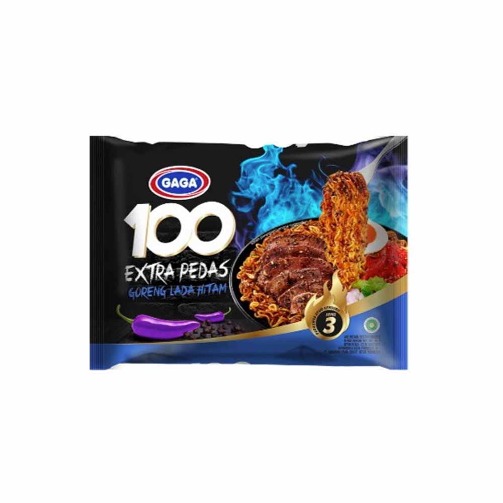 2 GAGA 100 Extra Pedas Goreng Lada Hitam