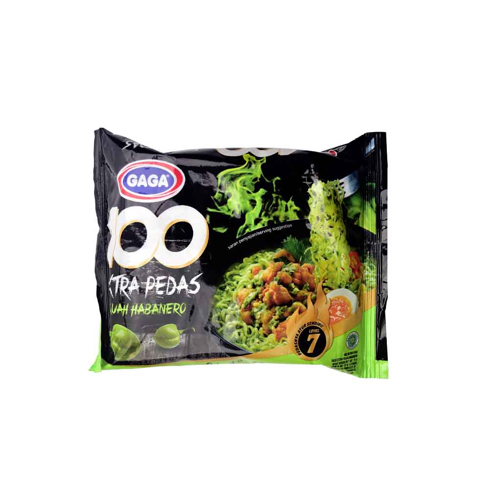 1 GAGA 100 Extra Pedas Kuah Habanero