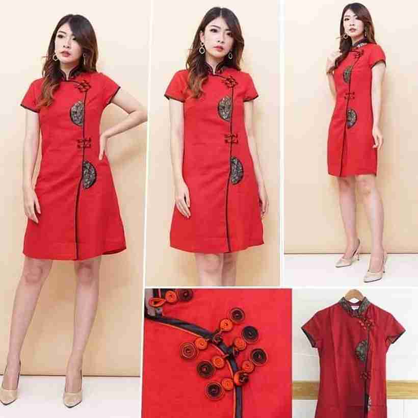 5 Cheongsam Midi Dress