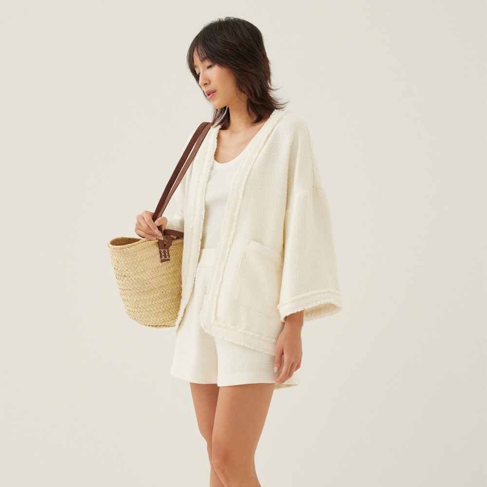 3 Love Bonito Caspian Tweed Kimono