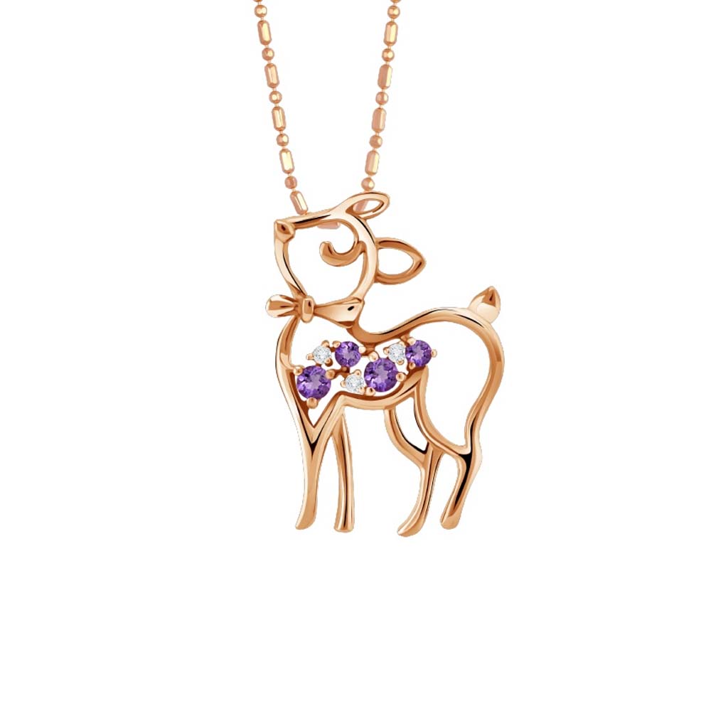 3 Frankco Baby Deer Liontin