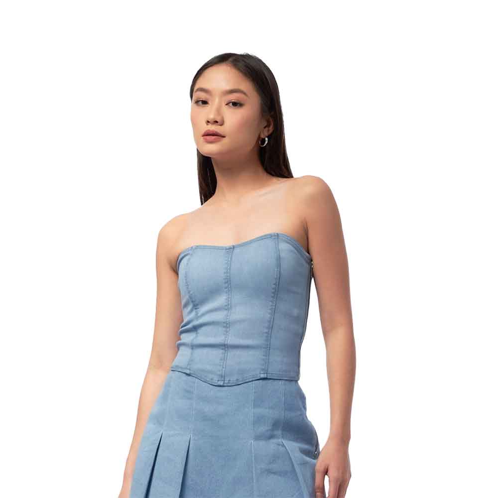 9 Bustier Denim