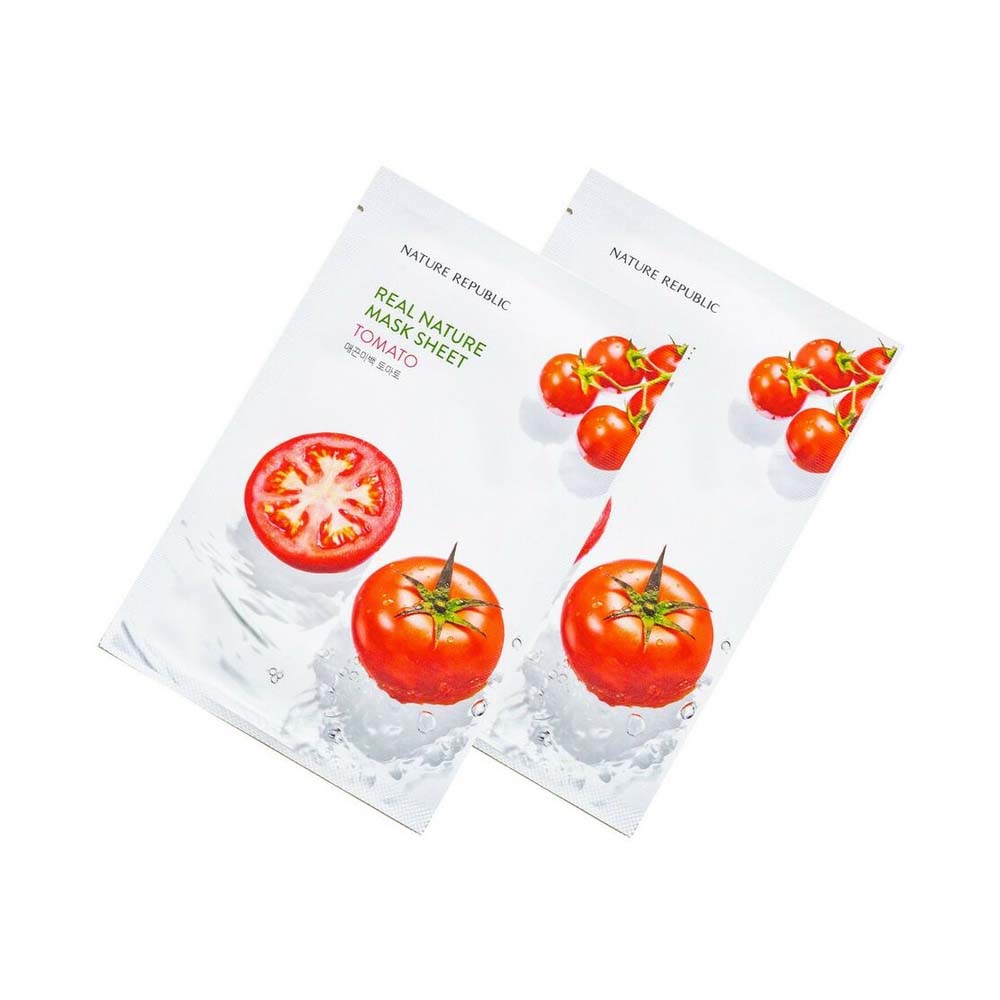 7 Nature Republic Real Nature Tomato Mask Sheet