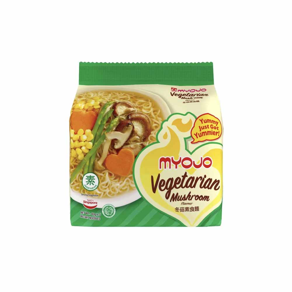 6 Myojo Vegetarian Mushroom