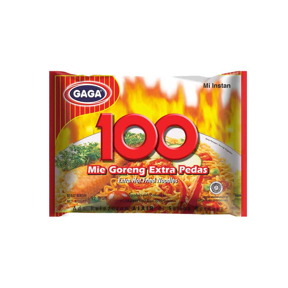 3 GAGA 100 Extra Pedas