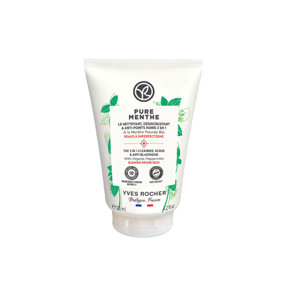 8 Yves Rocher Pure Menthe The 3 in 1 Cleanser