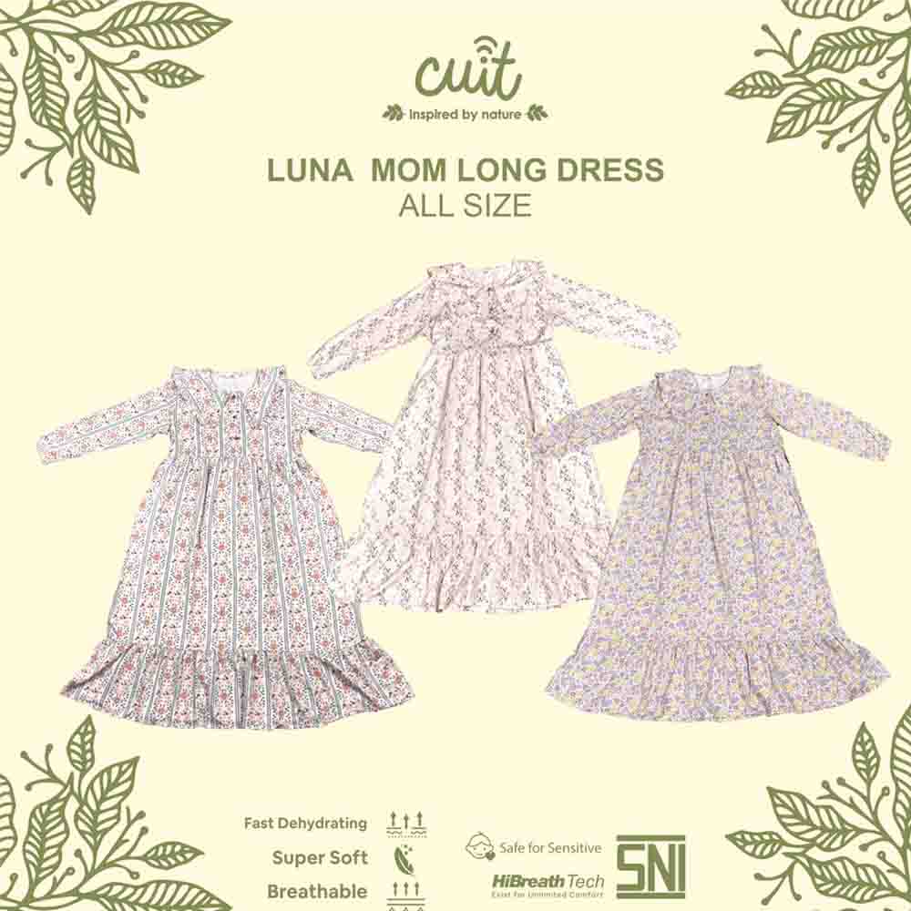 5 CUIT Dress Tangan Panjang