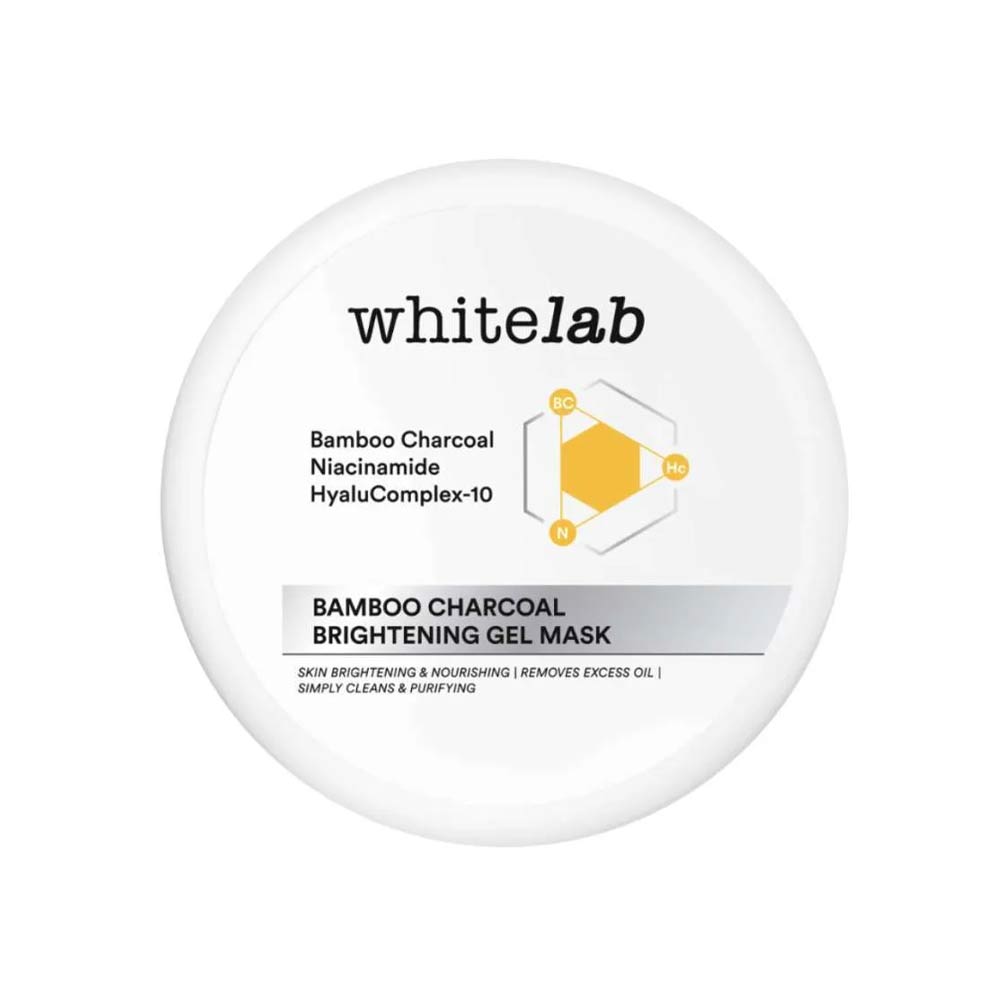 3 Whitelab Charcoal Brightening Gel Mask