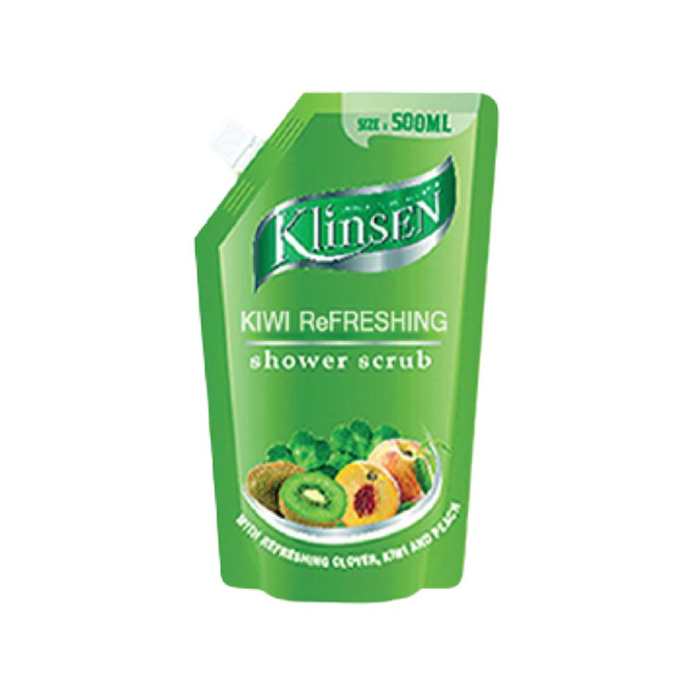 5 Klinsen Shower Scrub Kiwi Refreshing