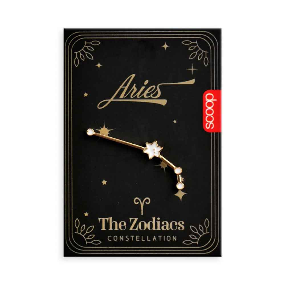 10 Scoop Pin Enamel Zodiak
