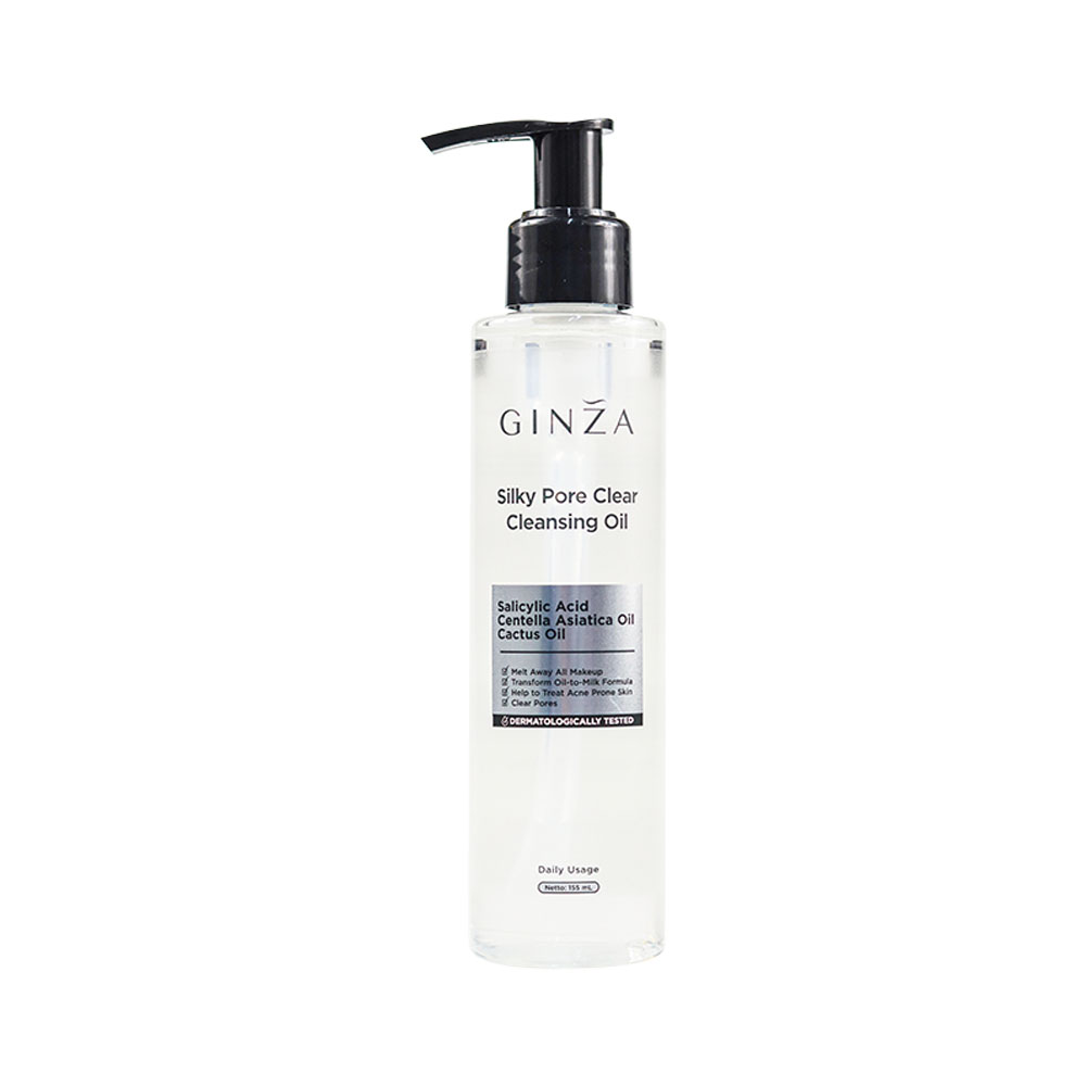 8 Ginza Silky Pore Clear Cleansing Oil