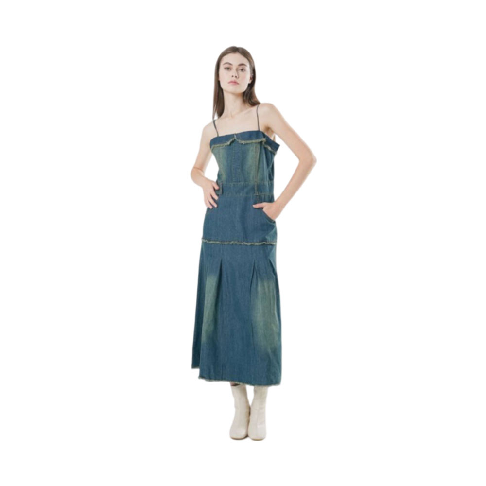 6 This Is April Katarina Dress Denim