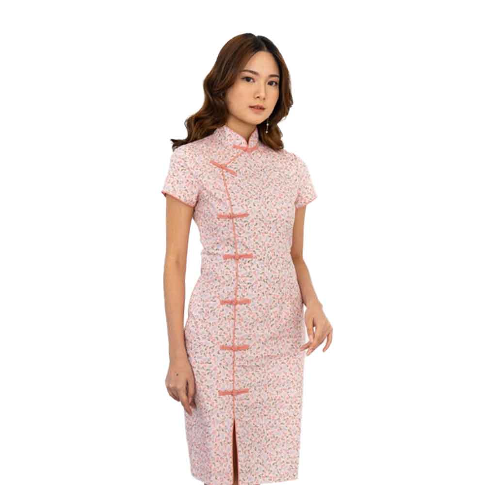 2 Marriane Mandarin Peony Cheongsam