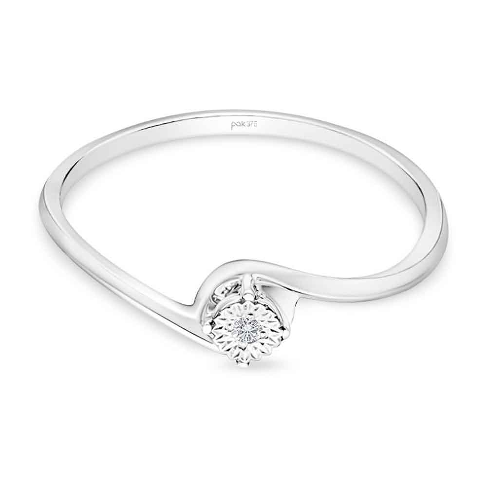 6 DiamondCo Diamond Ladies Ring Solitaire