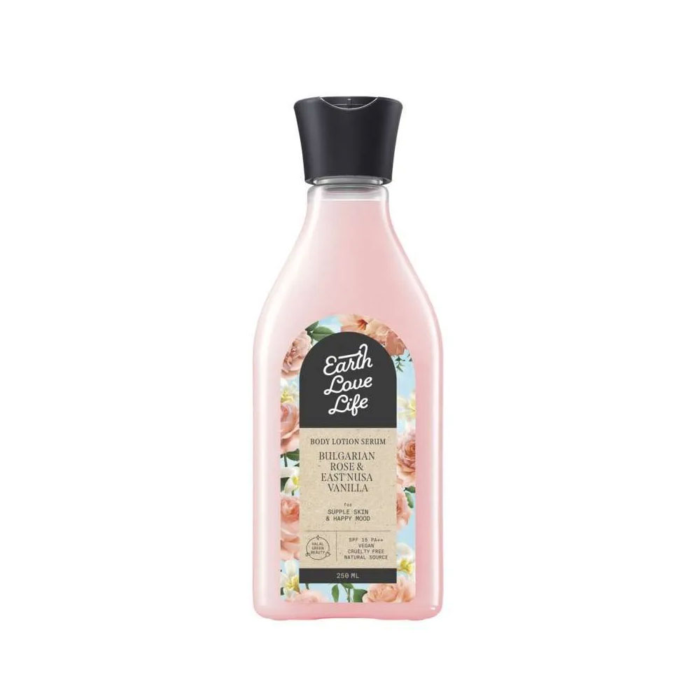 1 Earth Love Life Bulgarian Rose and East Nusa Vanilla Body Lotion