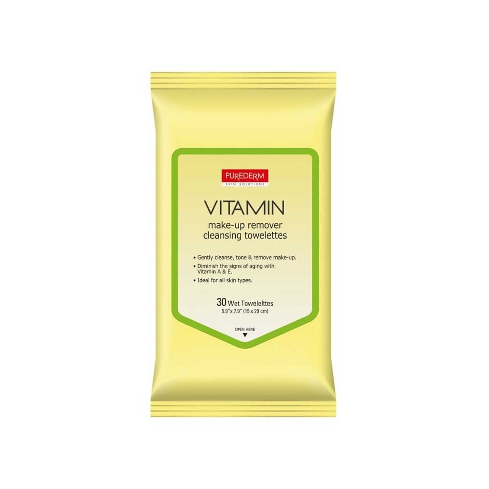 2 PUREDERM Make Up Remover Cleansing Towelettes