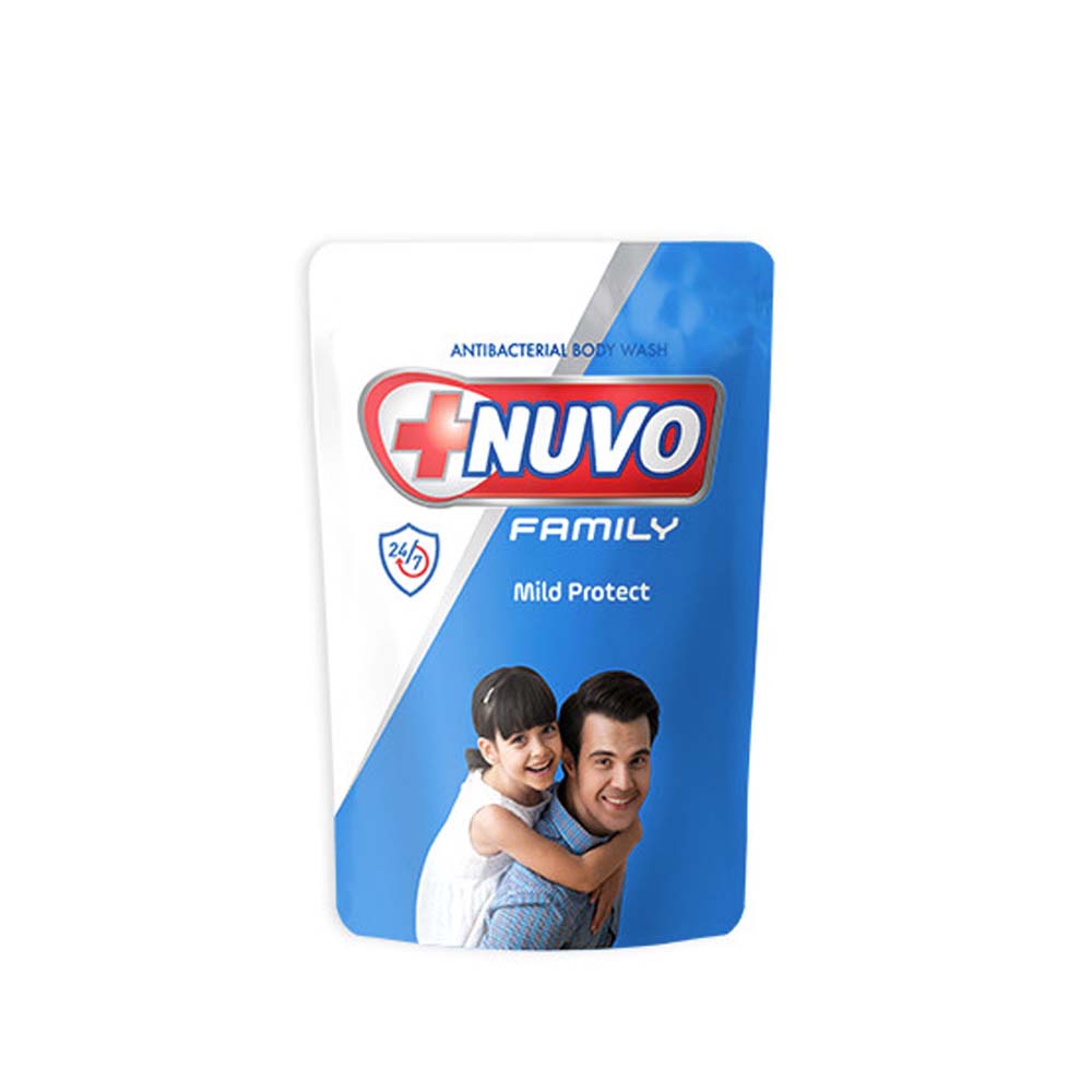 6 Nuvo Family Sabun Mandi Cair Mild Protect
