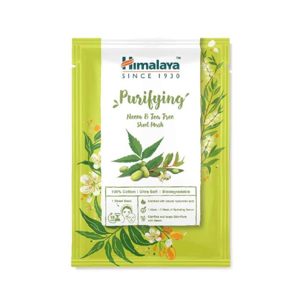 7 Himalaya Purifying Neem and Tee Tree Sheet Mask