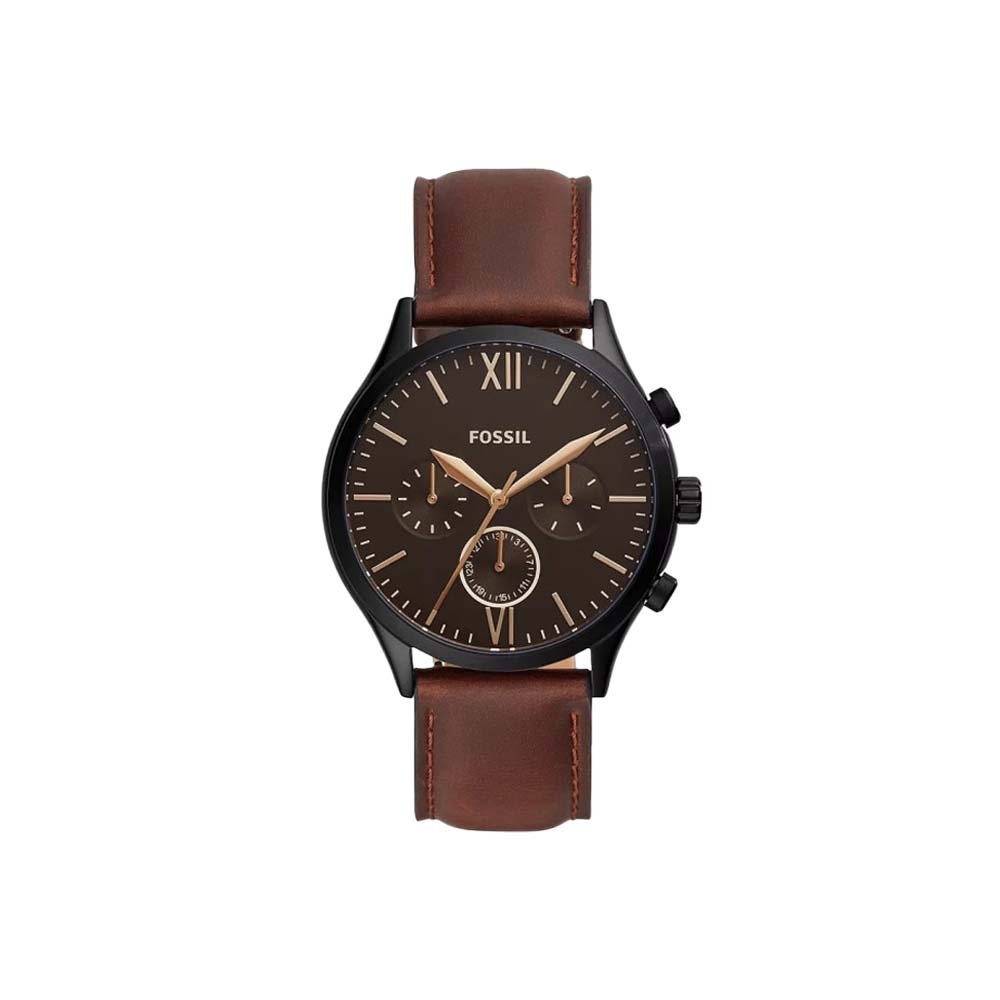 4 Jam Tangan Fossil Fenmore Brown Leather BQ2453