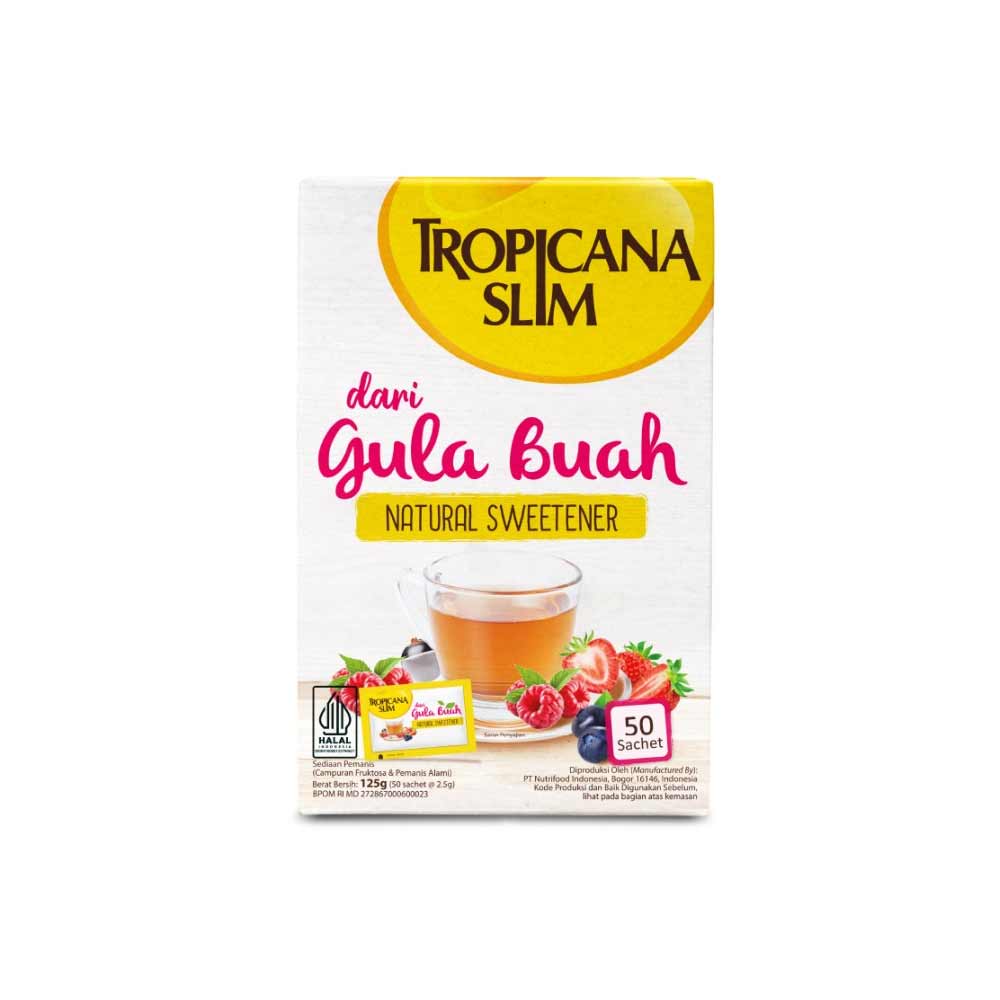 4 Tropicana Slim Gula Buah