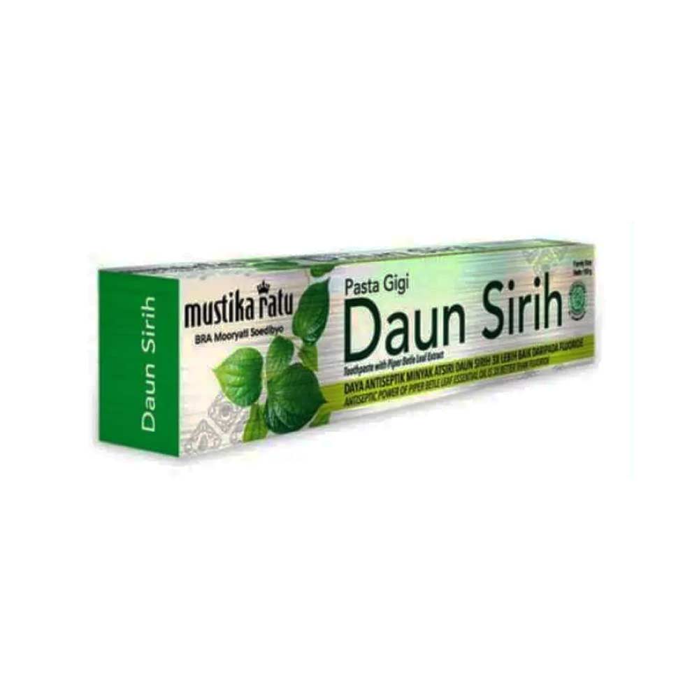 4 Mustika Ratu Pasta Gigi Odol Herbal Daun Sirih