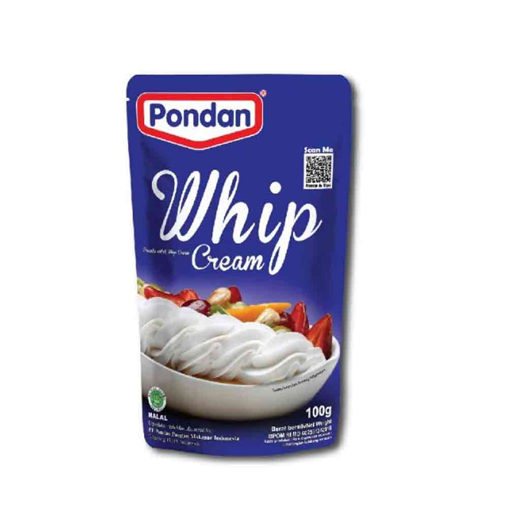 4 Pondan Whip Cream