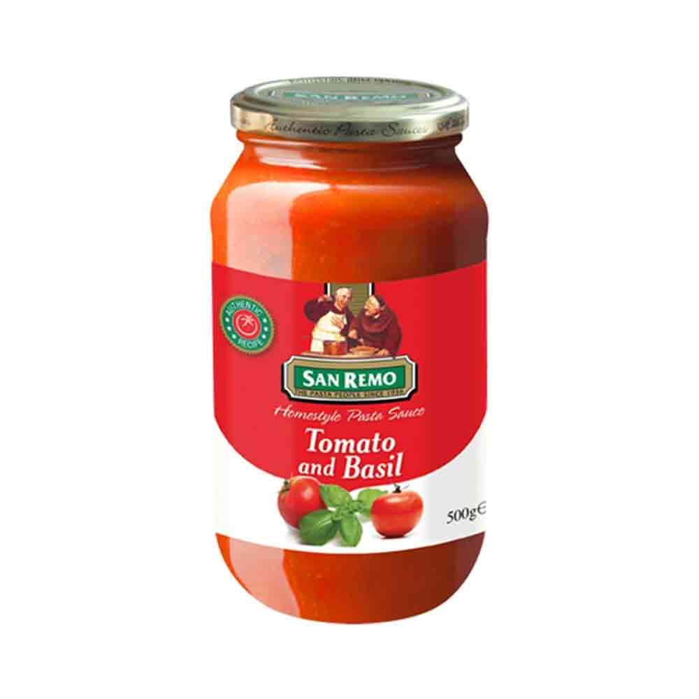 9 San Remo Sauce Tomato and Basil