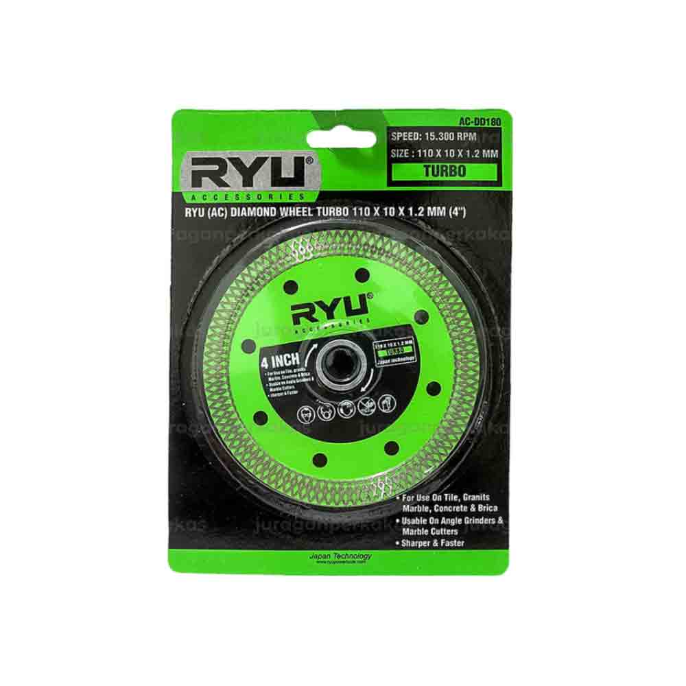 4 RYU TURBO Diamond Wheel