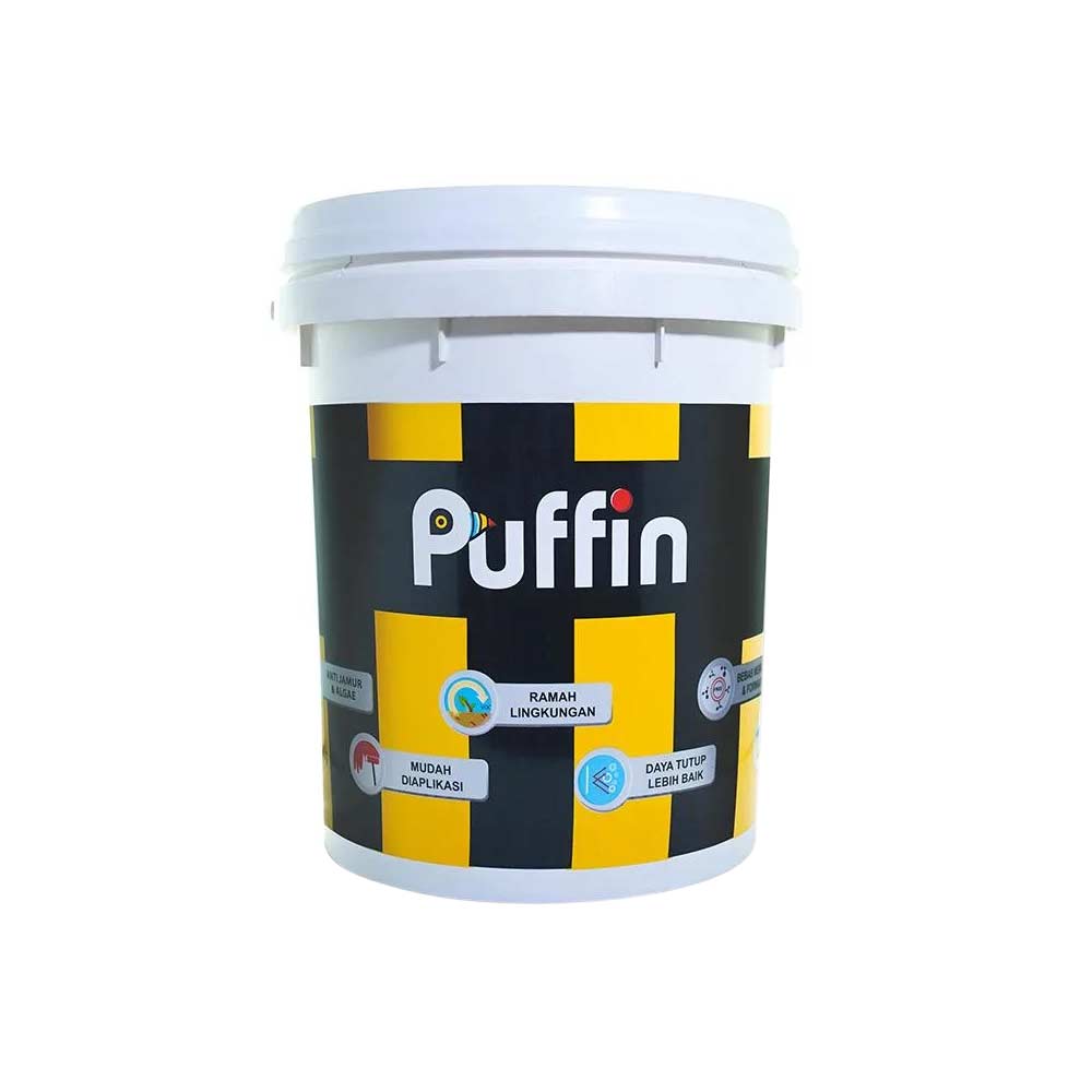 4 Puffin Cat Tembok Exterior