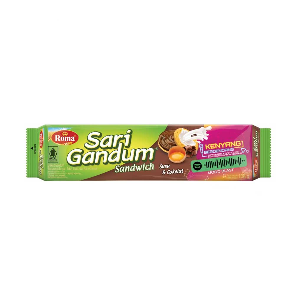 2 Roma Sari Gandum Cokelat