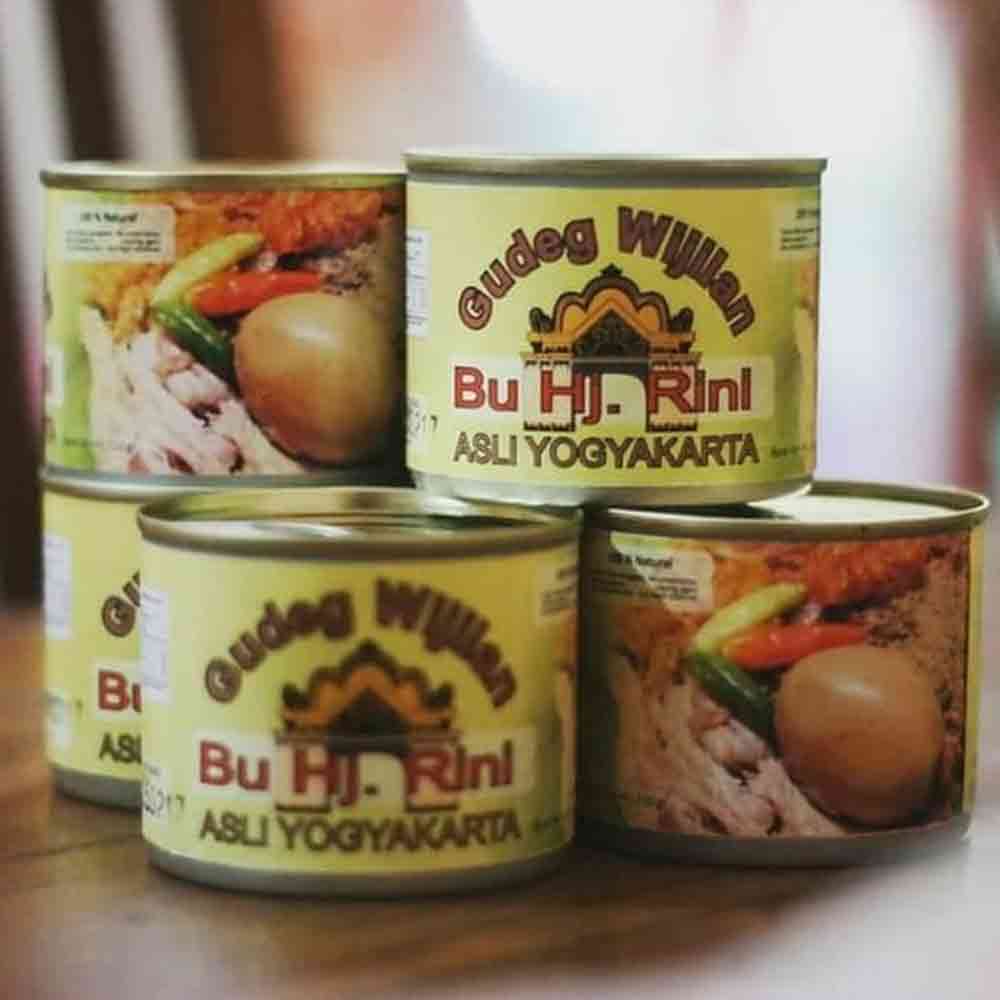 7 Gudeg Kaleng Ibu Hj Rini Wijilan Jogja