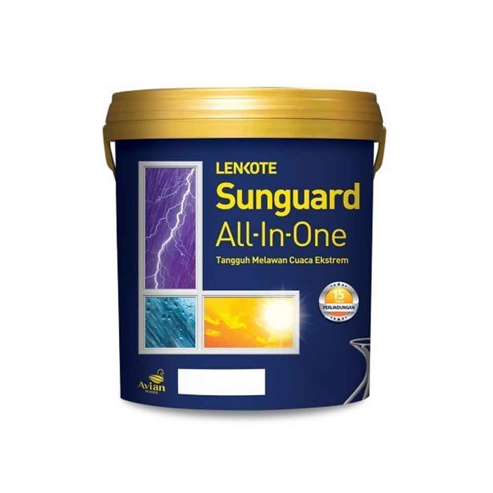 4 Sunguard All In One Cat Tembok Eksterior