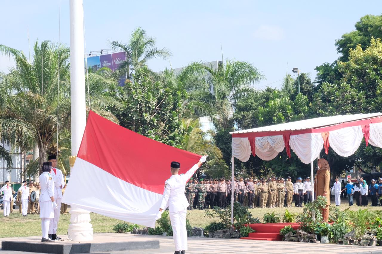 Upacara sumpah pemuda.