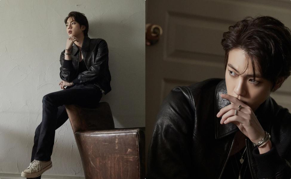 Foto konsep lunar eclipse Jin BTS.