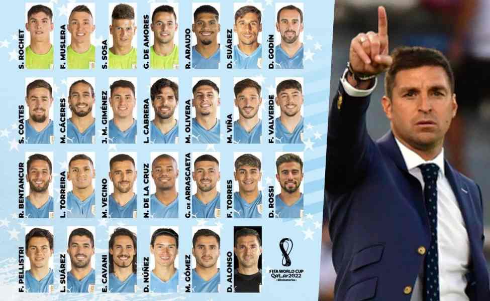 daftar pemain timnas uruguay pilaa dunia 2022