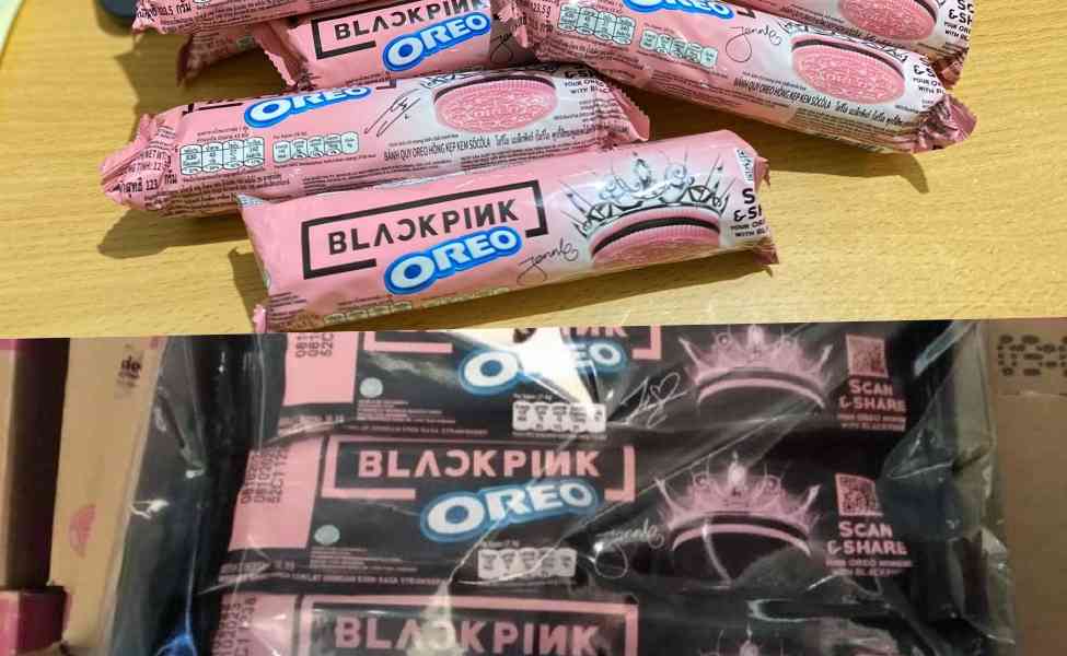 kemasan oreo blackpink