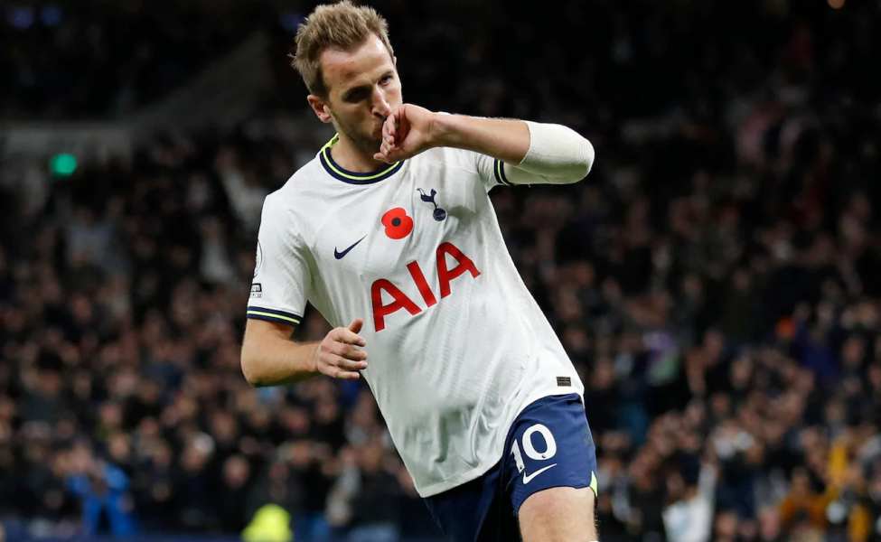 harry kane selebrasi
