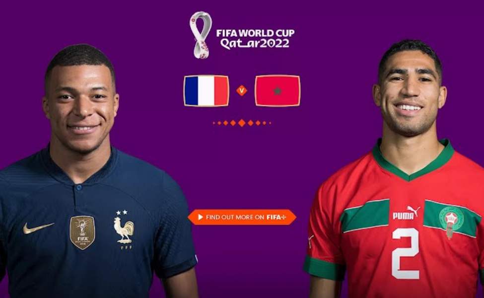 Semi final Prancis vs Maroko.