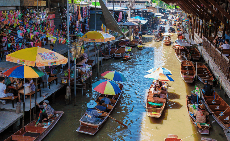 damnoen saduak, ratchaburi