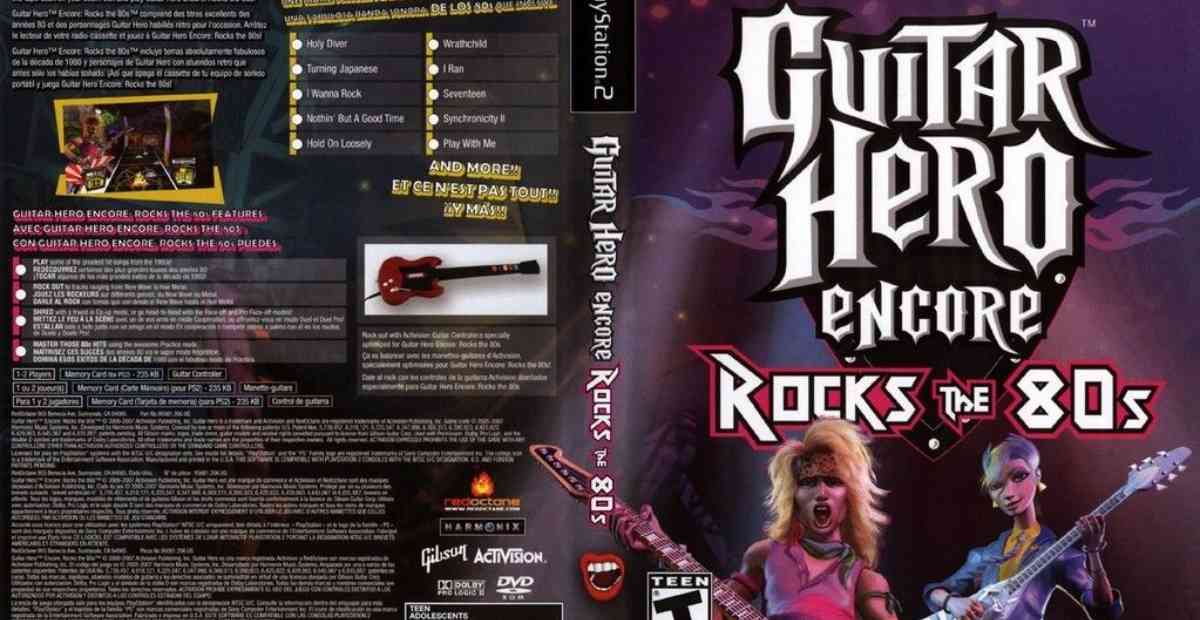 Daftar Cheat Guitar Hero Encore: Rocks the 80s PS2