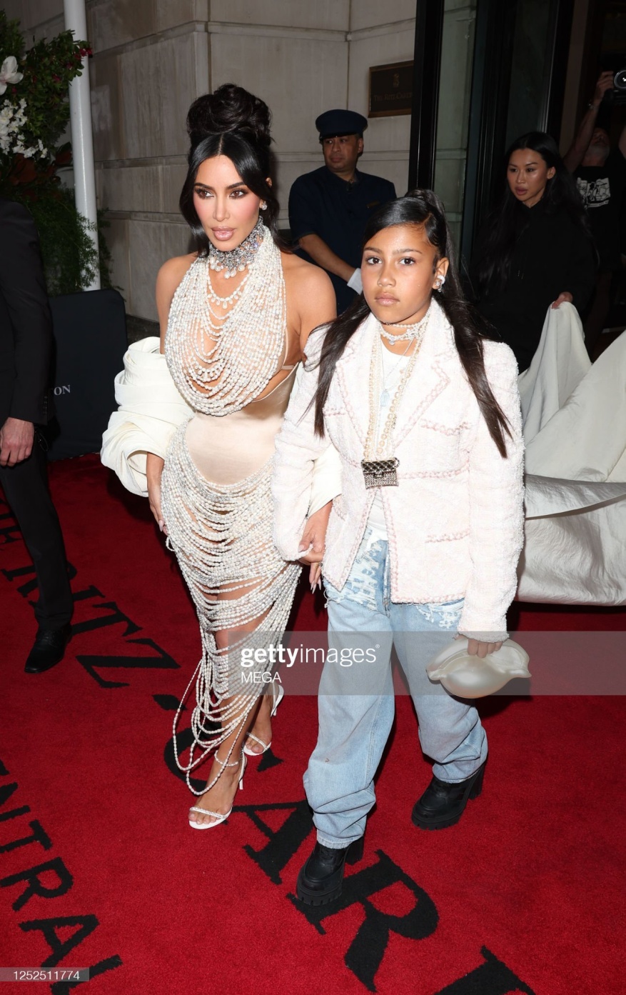 Kim Kardashian and North West Met Gala 2023
