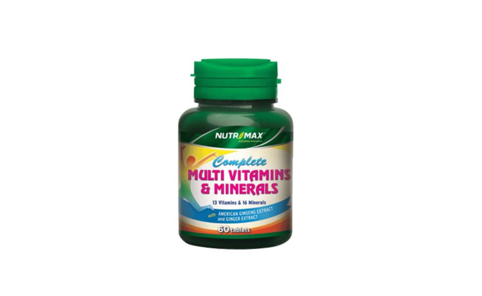 nutrimax complete multivitamin & minerals