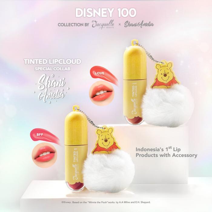 Jacquelle Tinted Lipcloud x Shani Amelia - Winnie The Pooh Edition