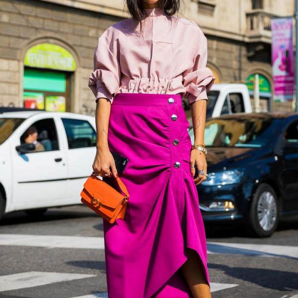 Warna Shocking Pink & Pink Soft
