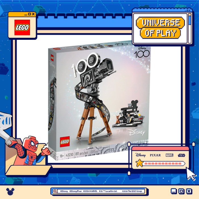 LEGO Disney Classic 43230 Walt Disney Tribute Camera