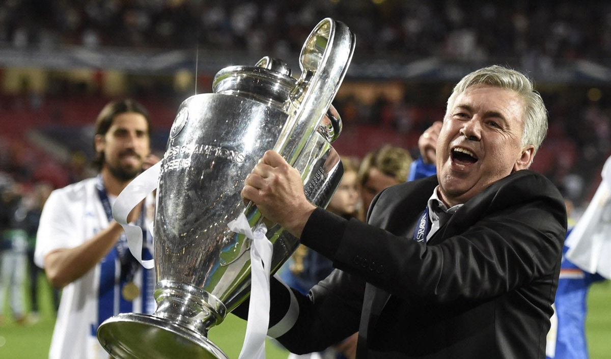 carlo ancelotti pelatih real madrid