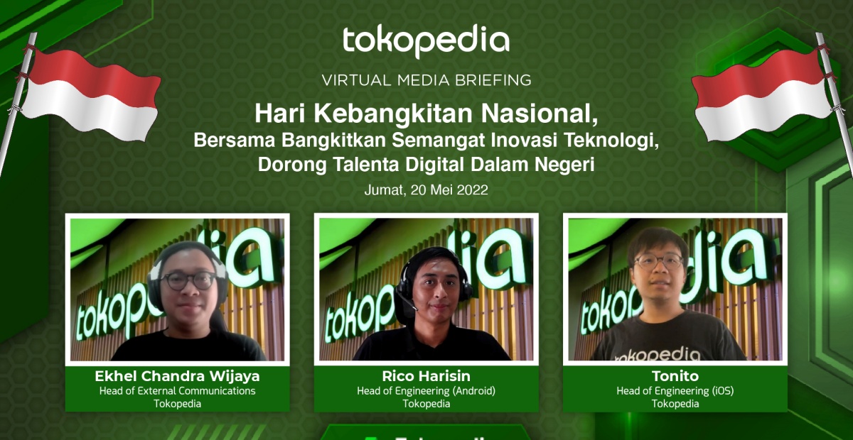 Hari Kebangkitan Nasional: Tokopedia Bangkitkan Semangat Inovasi, Dorong Talenta Digital Dalam Negeri 