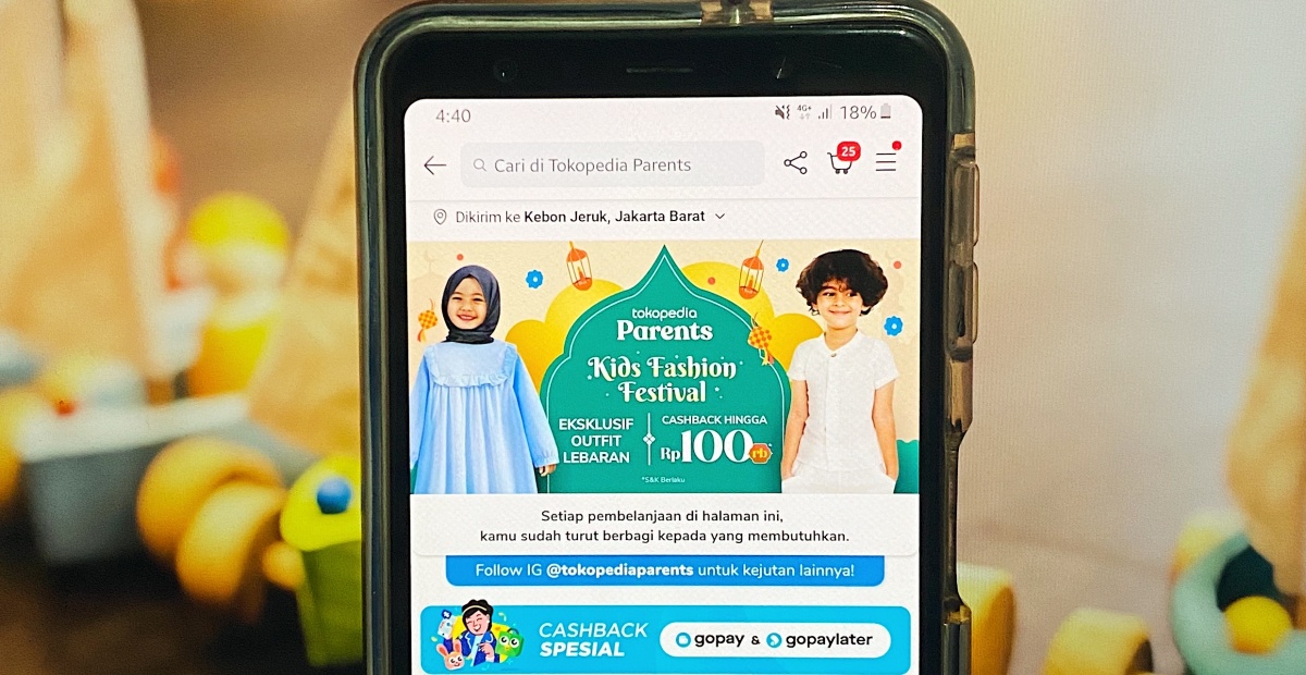  Tokopedia Sees Strong Growth for Children Product Sales Through Tokopedia Parents Fair