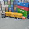 Gambar Diecast truck Container Samudera - Truk Kontainer - Orange dari CassavaToys Kota Bekasi 2 Tokopedia