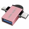 Gambar LOG ON OTG USB 2 IN 1 MICRO USB & USB TYPE-C LO-OT09 USB 3.0 ZyncAlloy - Black dari Log-on Official Store Jakarta Barat 8 Tokopedia